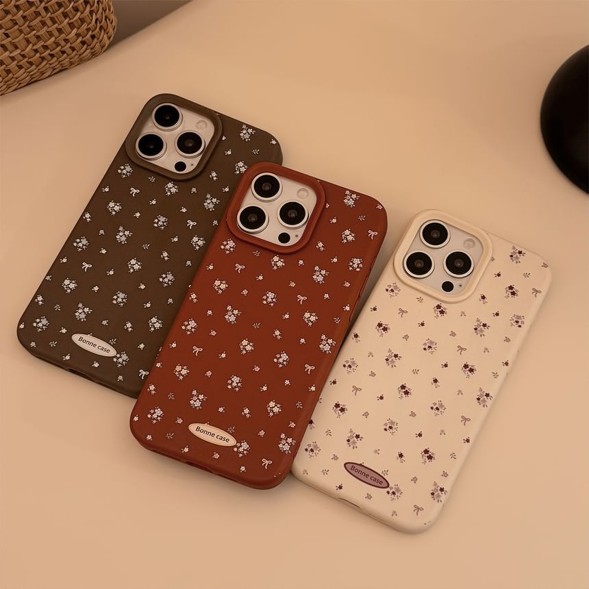 Floral Case Phone