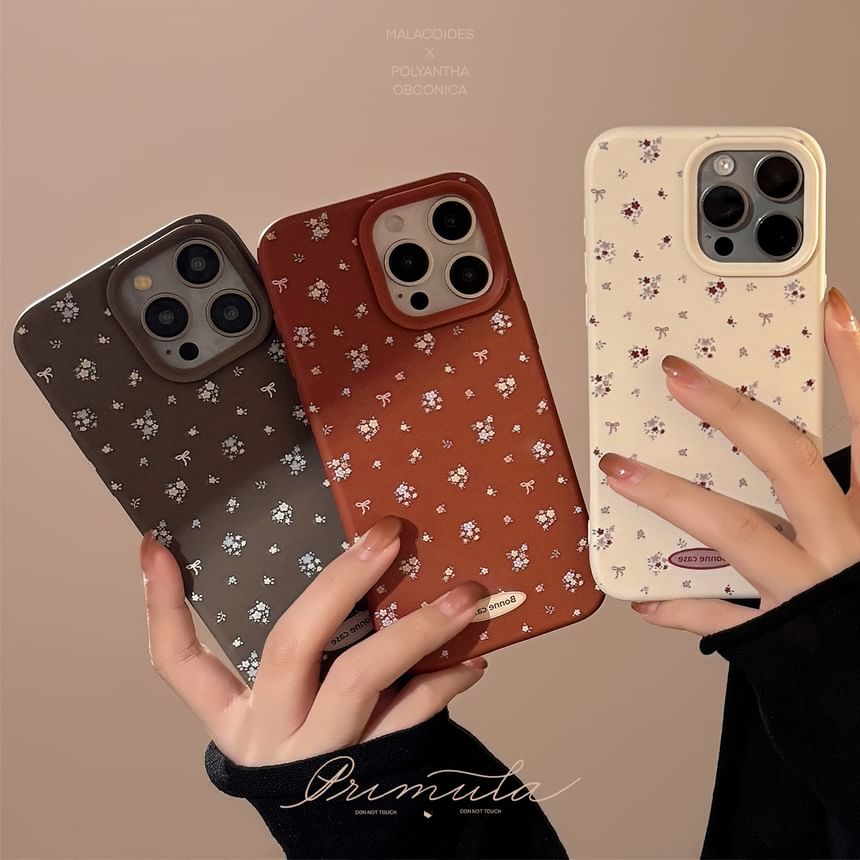 Floral Case Phone