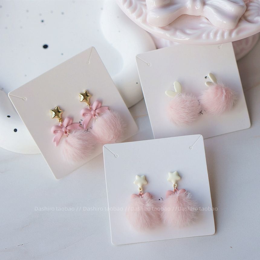 Pom / Earring Drop Clip-On