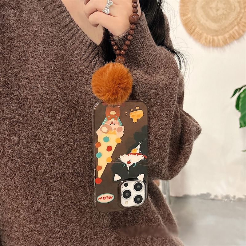 Set Pom / Strap Case Mouse Phone