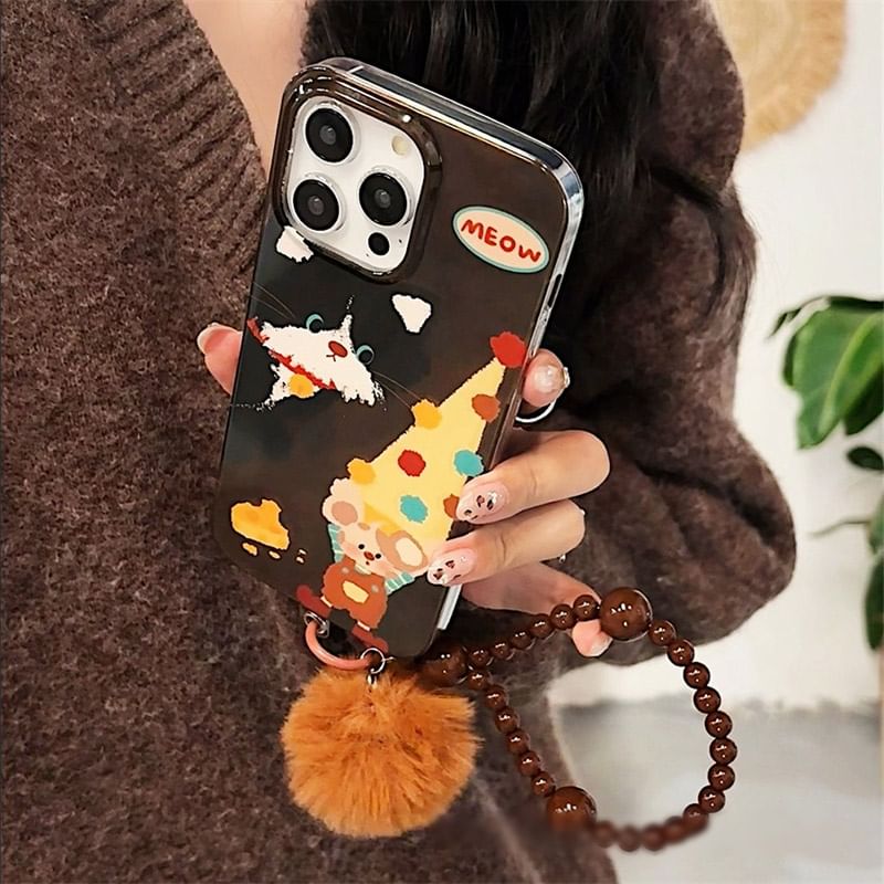 Set Pom / Strap Case Mouse Phone