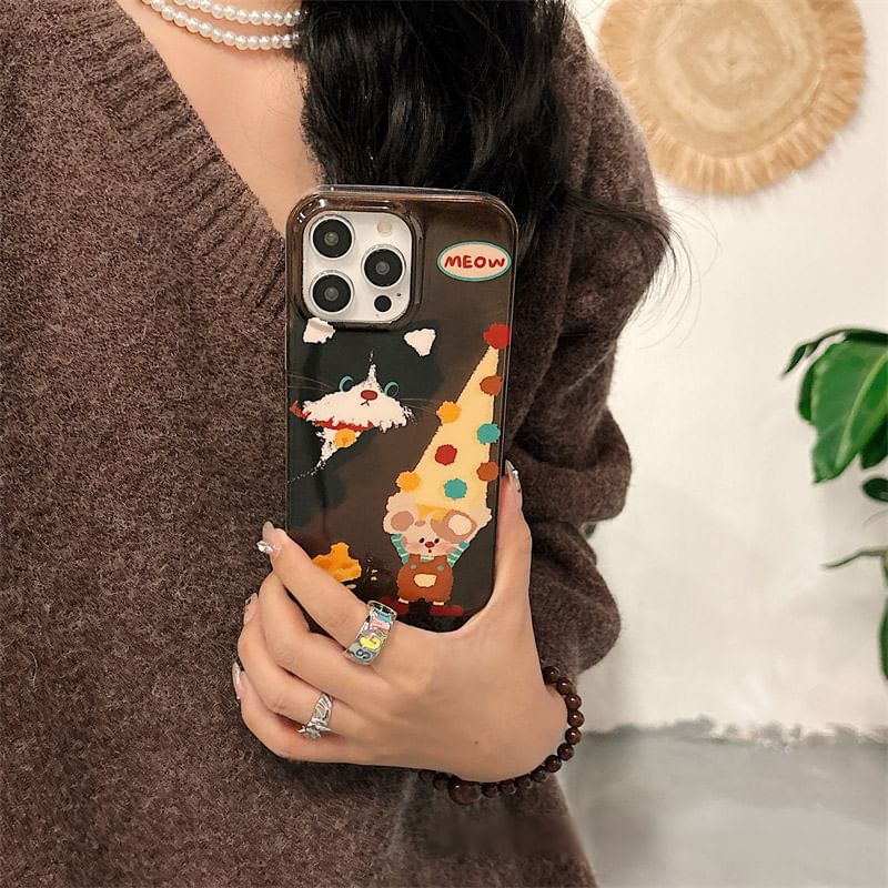 Set Pom / Strap Case Mouse Phone