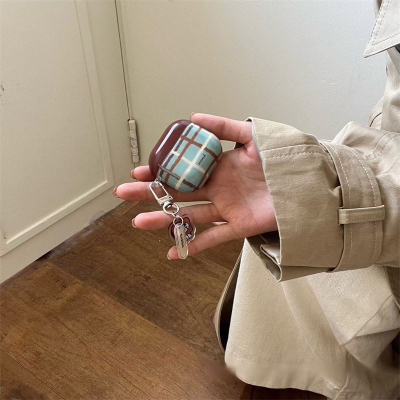 Case Skin Dog Plaid / AirPods Pro Earphone Lanyard Charm