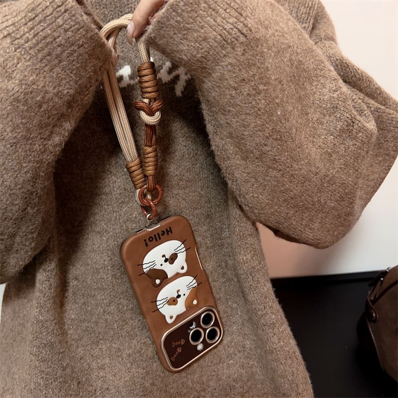 Set / Strap Animal Case Phone