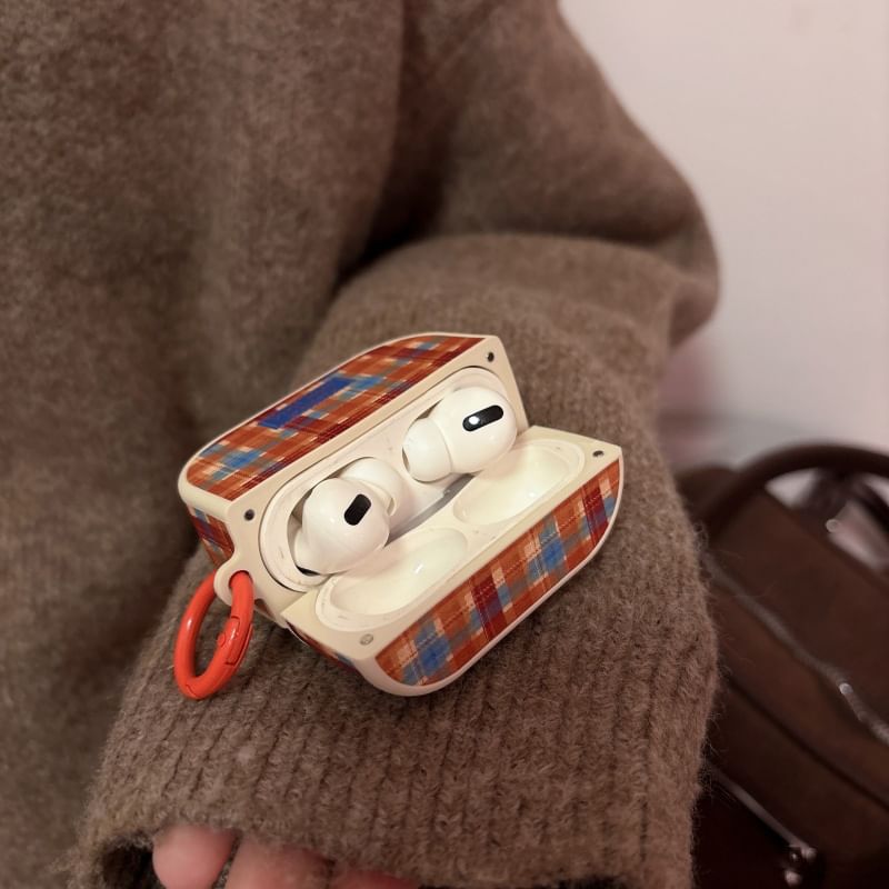 Pro Earphone Plaid Case Skin AirPods /