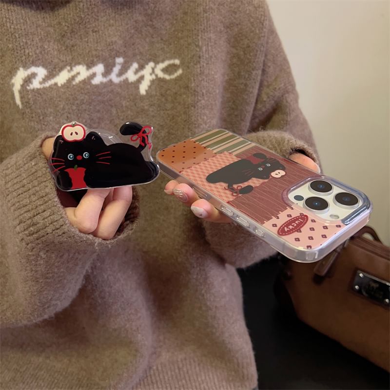 Panel Case Color Phone Cat