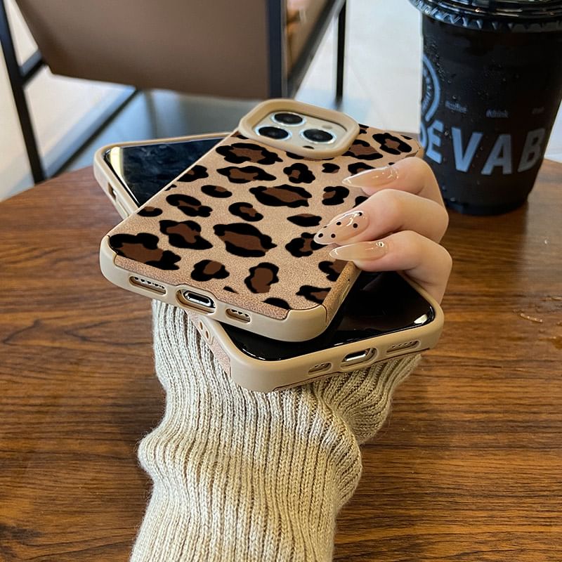 Phone Print Case Leopard