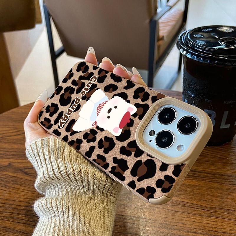 Phone Print Case Leopard
