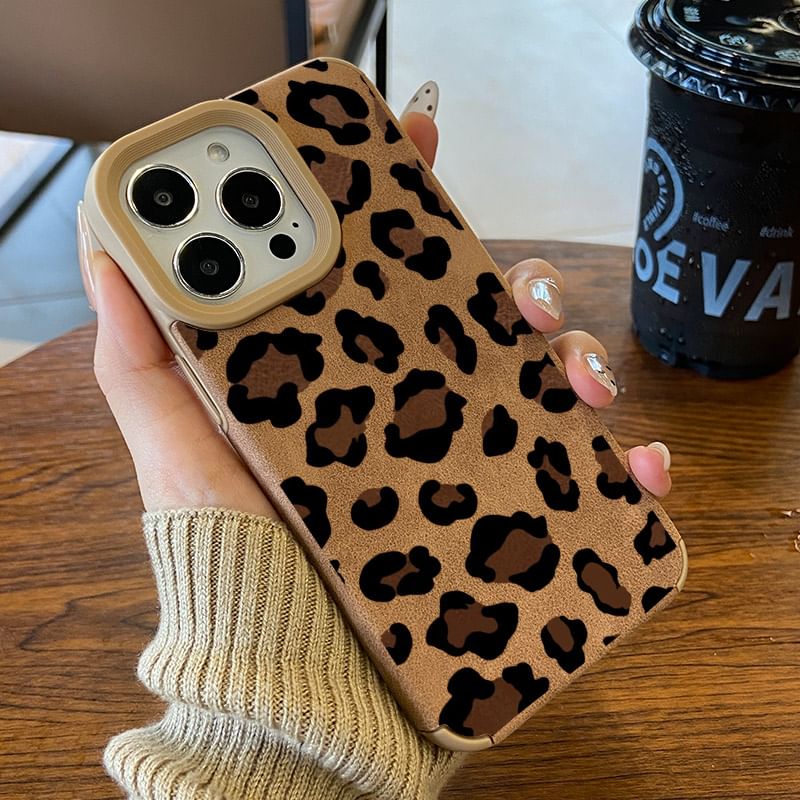 Phone Print Case Leopard
