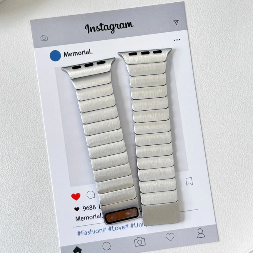 Apple Bracelet Protective Magnetic Alloy Watch Case / Band Set