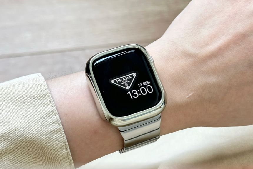 Apple Bracelet Protective Magnetic Alloy Watch Case / Band Set