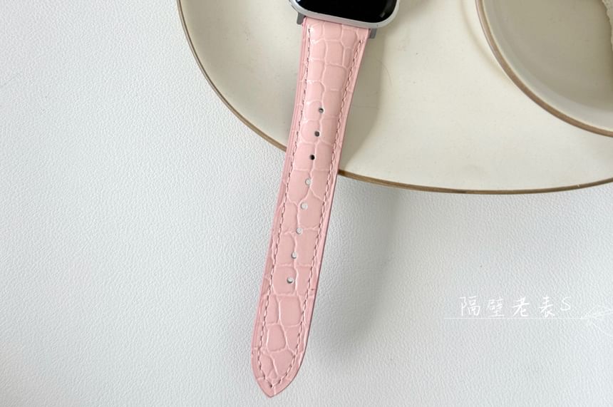 Band Watch Leather Genuine Apple