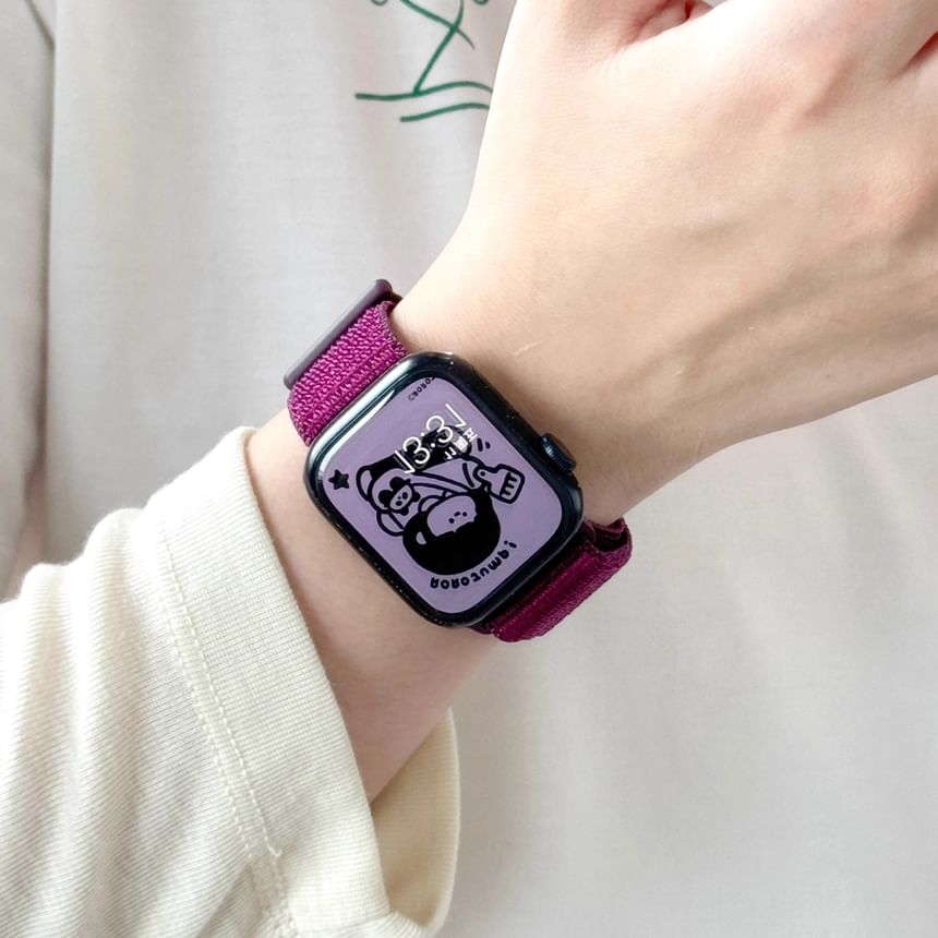 Adhesive Watch Apple Nylon Band Self