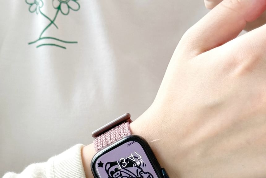 Adhesive Watch Apple Nylon Band Self