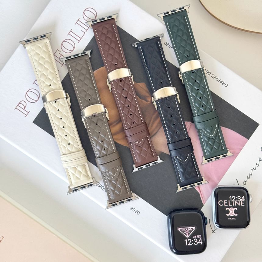 Band Apple Watch Genuine Leather