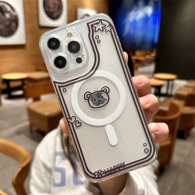Case Bear Phone with (Compatible MagSafe) Magnetic
