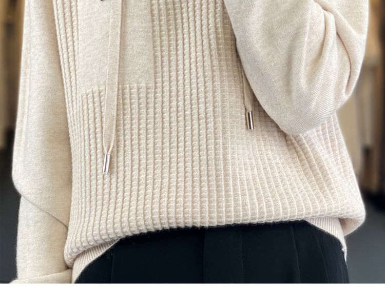 Plain Hood Sweater
