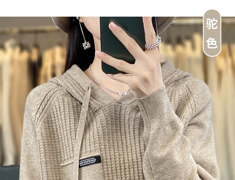 Plain Hood Sweater