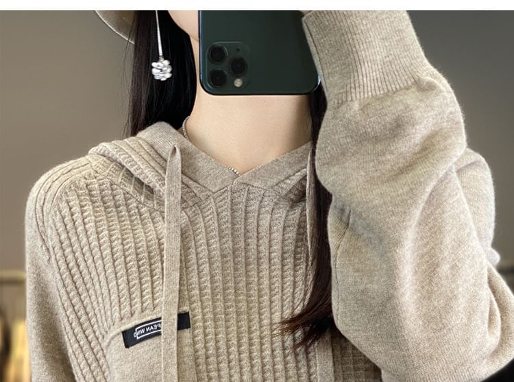 Plain Hood Sweater