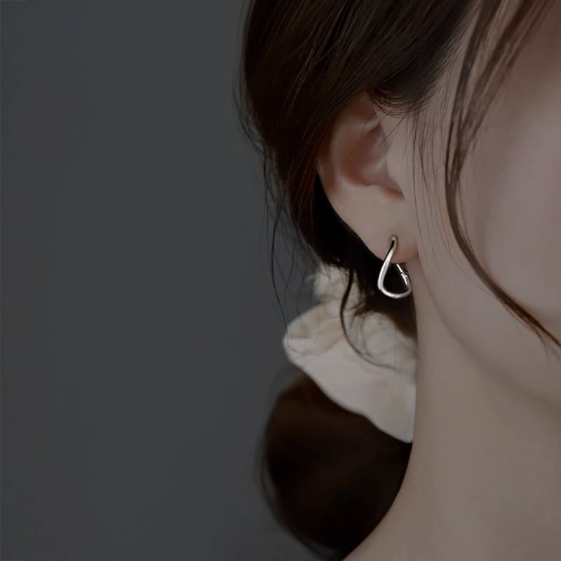 Hoop Alloy Irregular Earring
