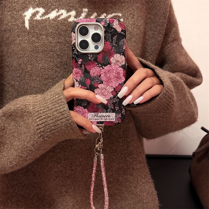 Set Strap / Rose Case Phone