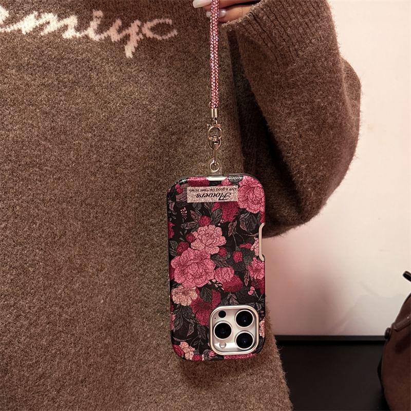 Set Strap / Rose Case Phone
