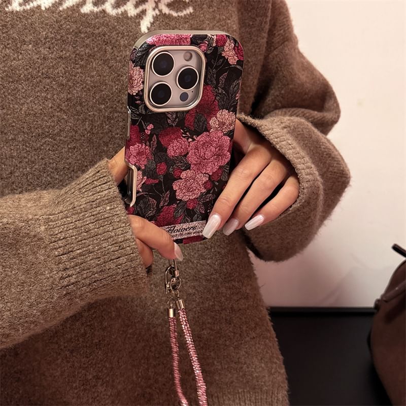 Set Strap / Rose Case Phone