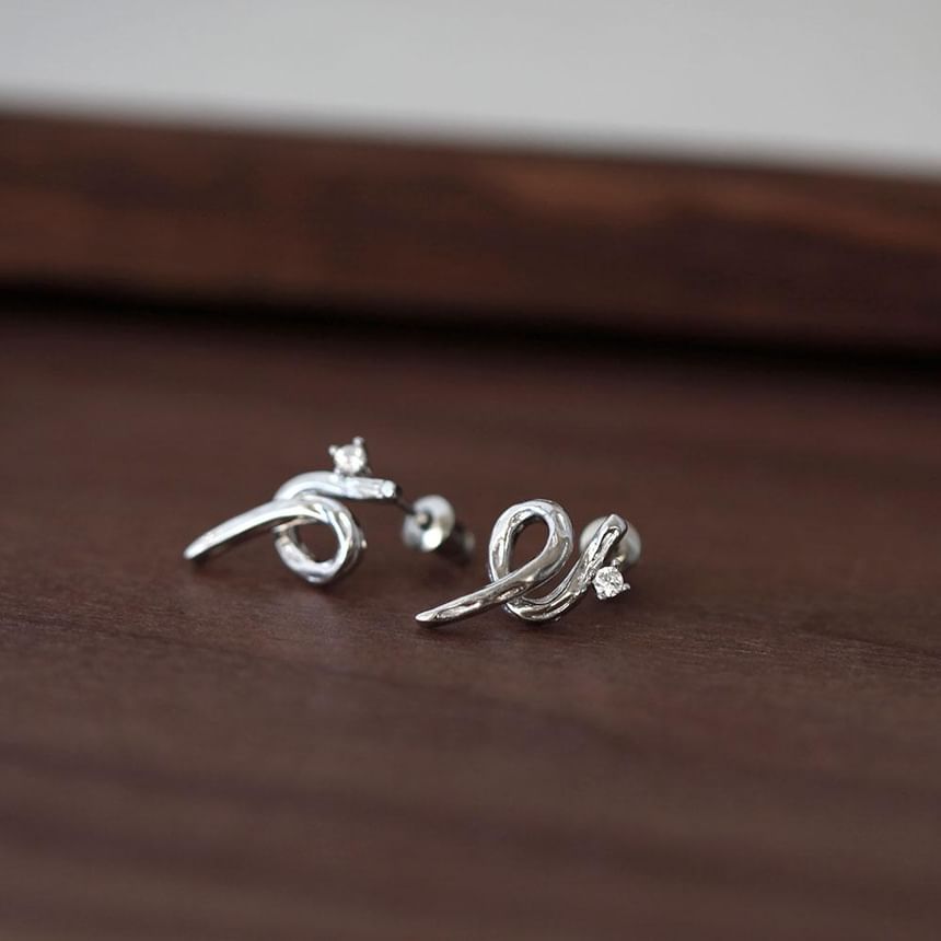 Silver 925 Sterling Stud Earring