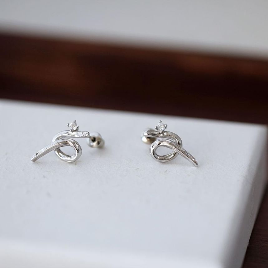 Silver 925 Sterling Stud Earring