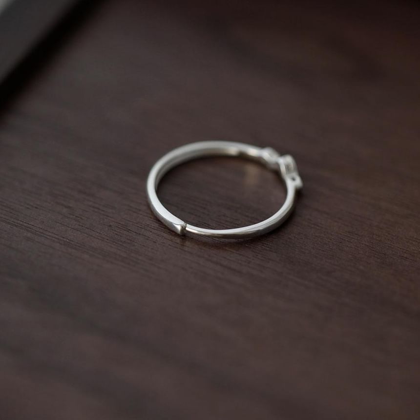 925 Silver Sterling Heart Ring