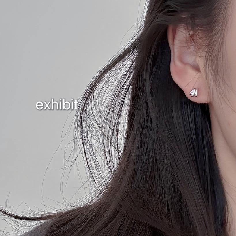 Silver Sterling Stud 925 Earring Shell