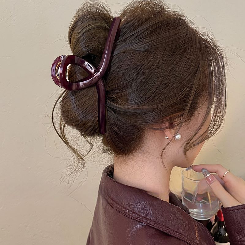 Hair Acrylic Claw Designs) Clip (Various
