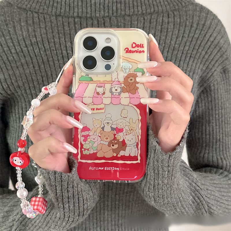 Strap Phone Case Animal / Set
