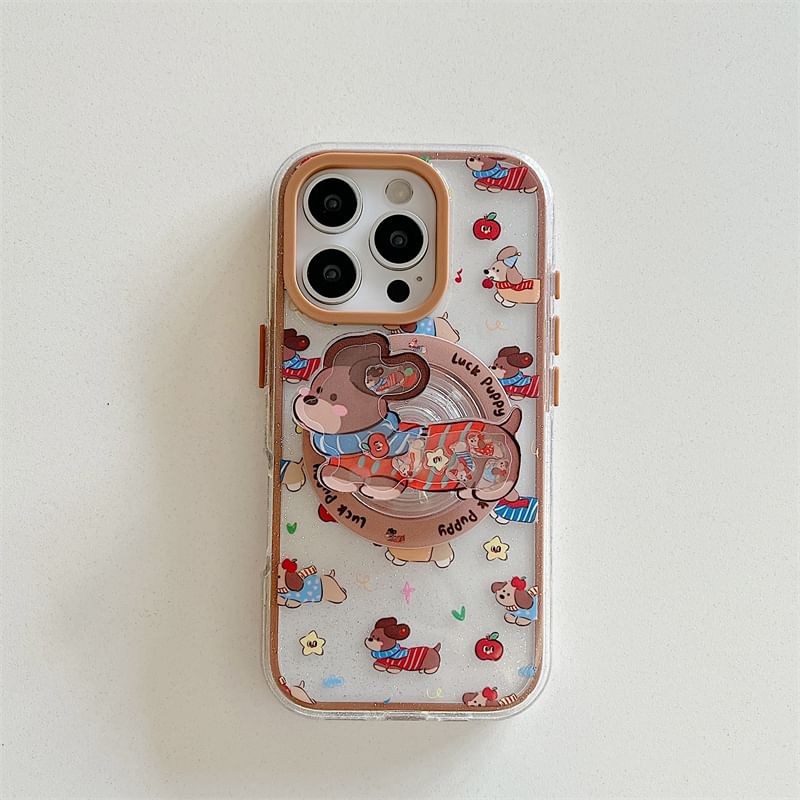 (Compatible MagSafe) with Magnetic Dog Phone Case