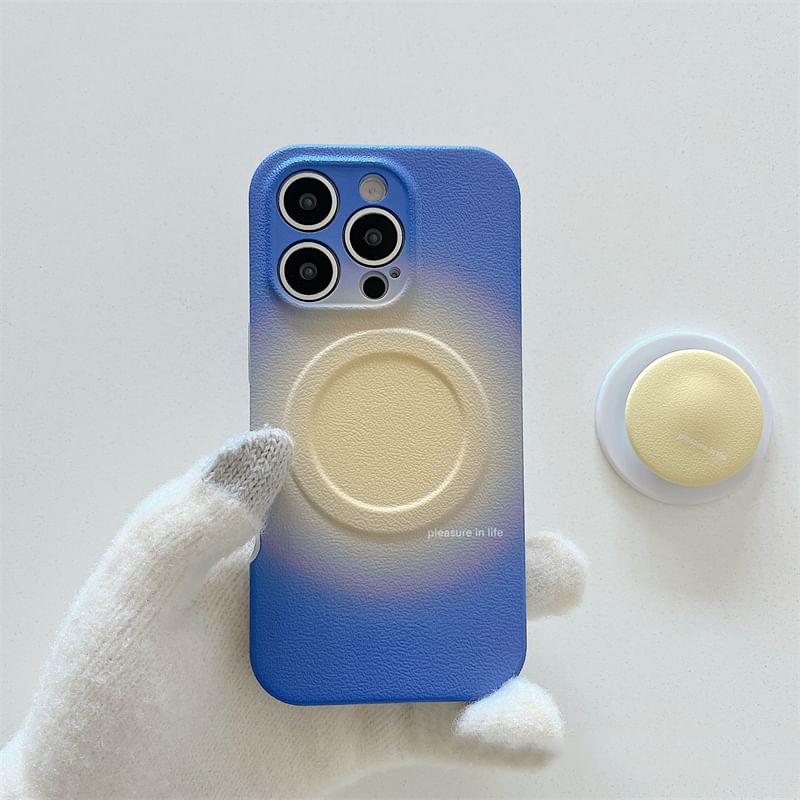 (Compatible Case Gradient MagSafe) with Magnetic Phone