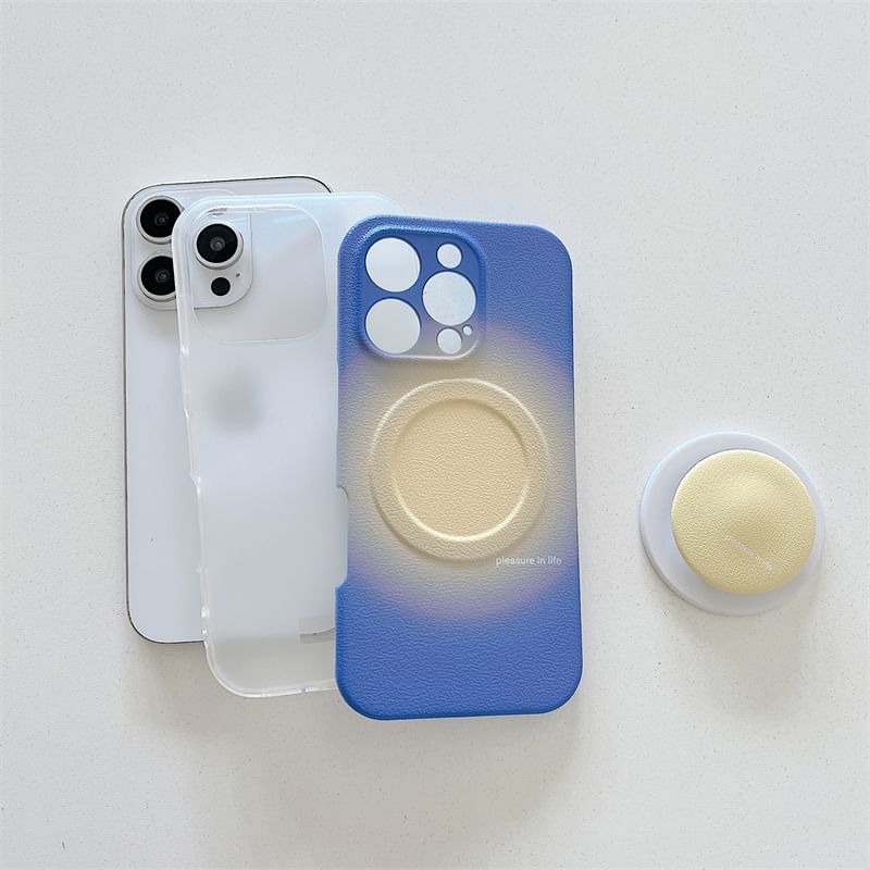 (Compatible Case Gradient MagSafe) with Magnetic Phone