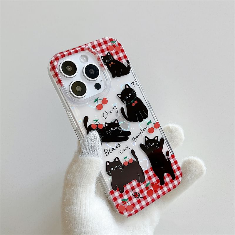 Set / Cat Phone Case Strap