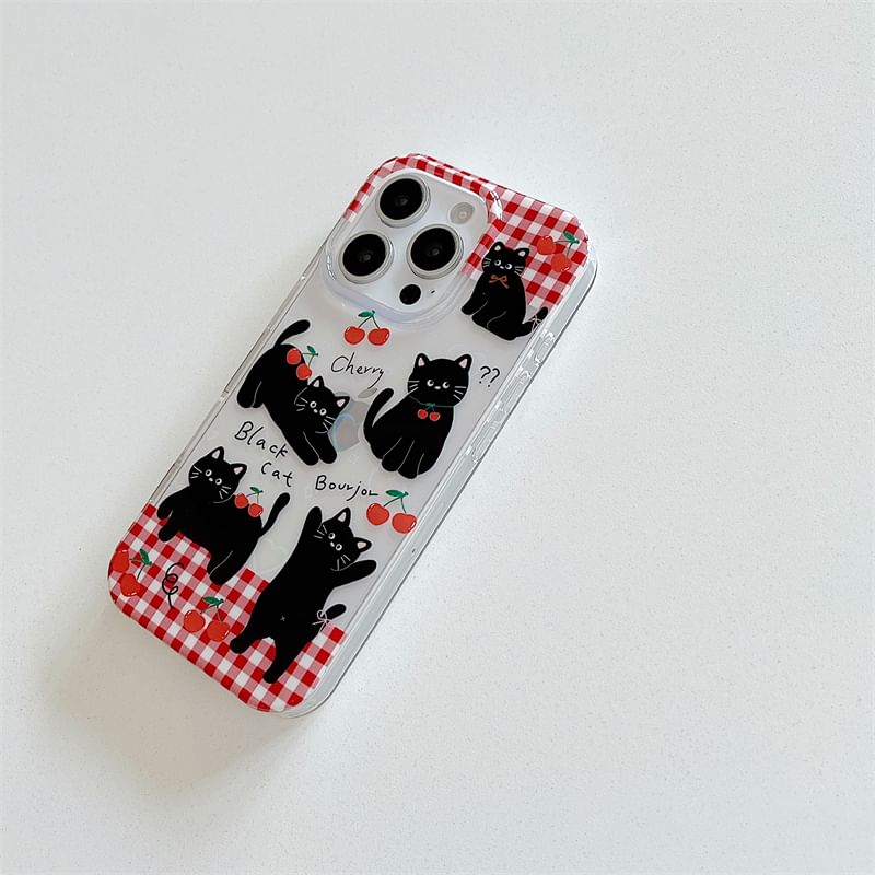 Set / Cat Phone Case Strap