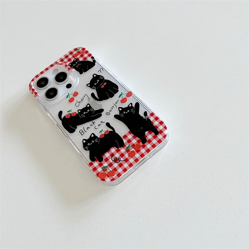Set / Cat Phone Case Strap
