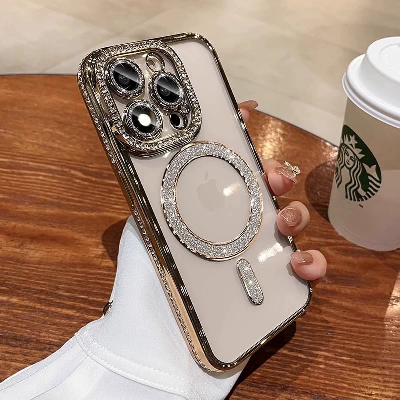 MagSafe) (Compatible Embellished Magnetic with Phone Case
