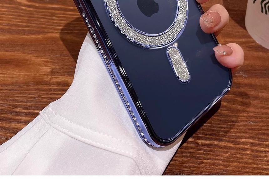 Embellished (Compatible Magnetic MagSafe) Case with Phone