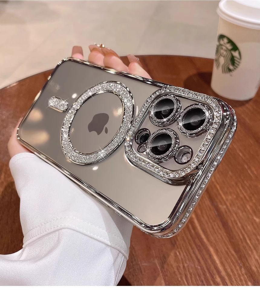 Embellished (Compatible Magnetic MagSafe) Case with Phone