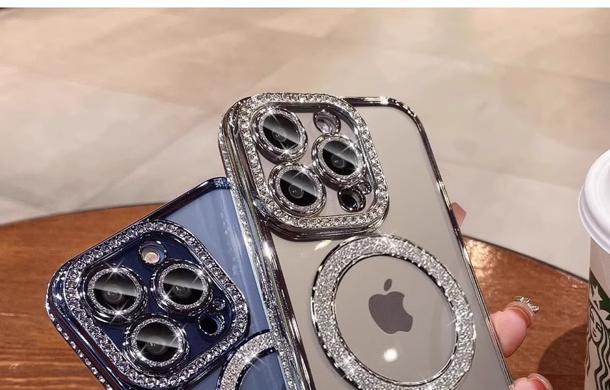 Embellished (Compatible Magnetic MagSafe) Case with Phone