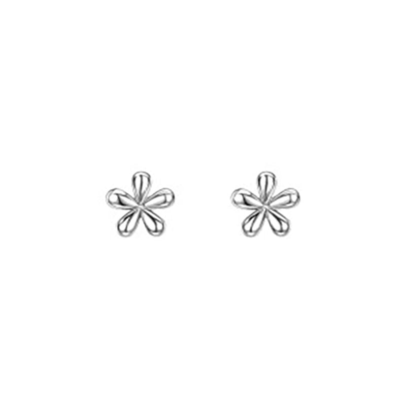 Stud Floral Earring Alloy