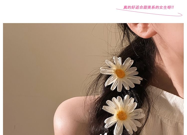 Set Clip Daisy Hair