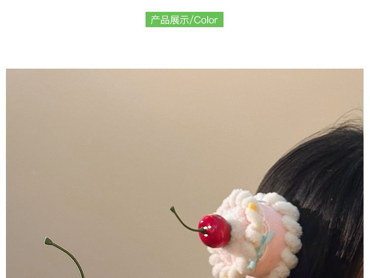 Clip Hair Cherry Cake