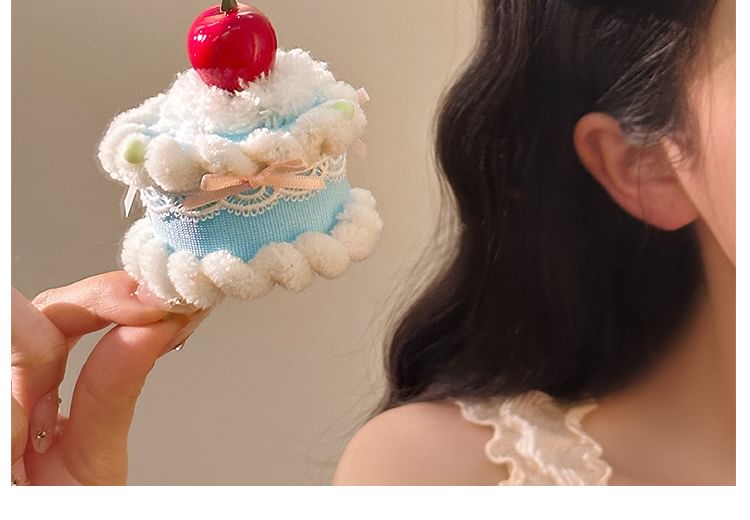 Clip Hair Cherry Cake