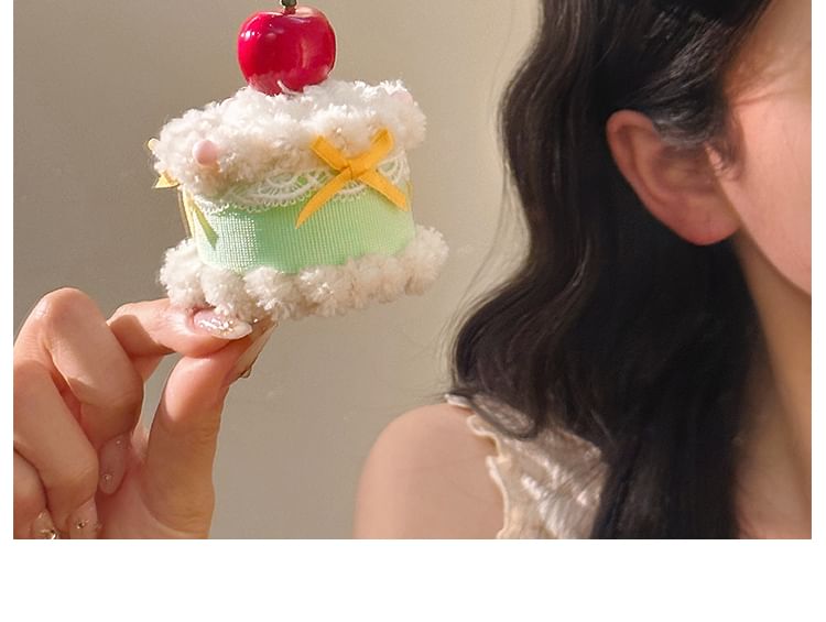 Clip Hair Cherry Cake