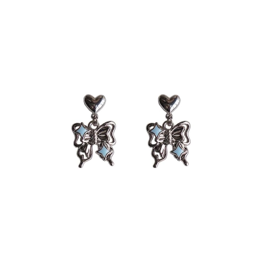 Earring / Clip-On Drop Butterfly