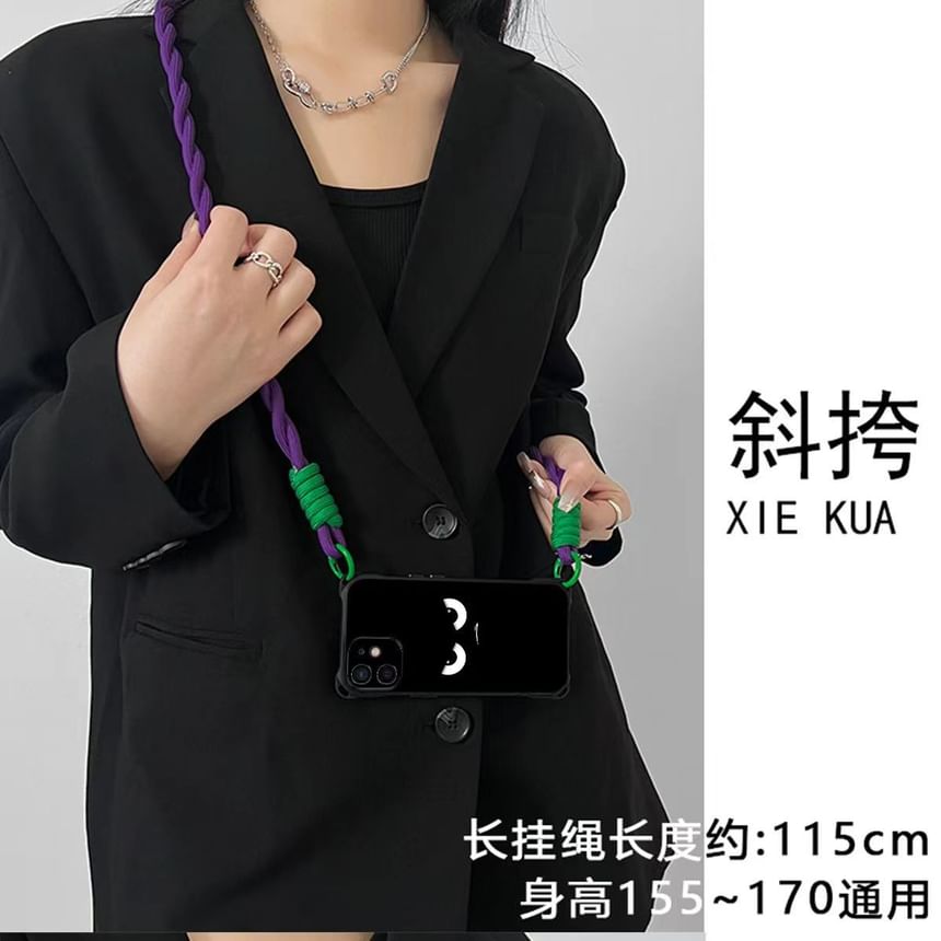 Lanyard Phone Cartoon / Case Eye Set Strap
